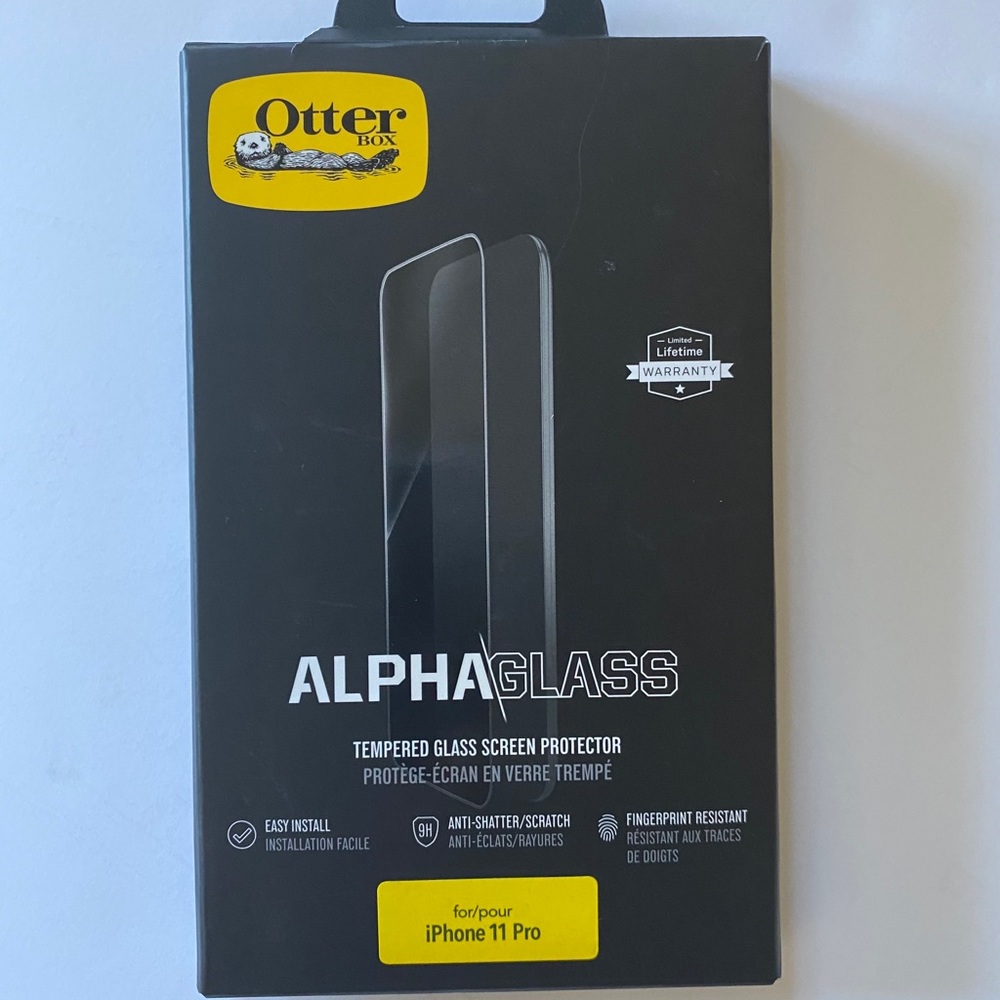 OtterBox Alpha Glass iPhone 11Pro screen protector